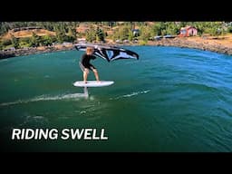 How to Ride Swell Wingfoiling