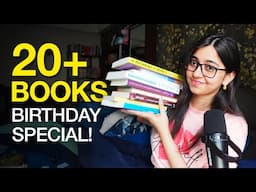 HUGE Birthday Book Haul📚 (doing it for the first time)