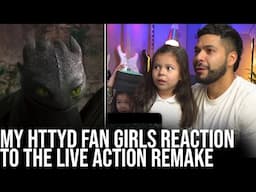 My girls are obsessed with How to Train Your Dragon... Live Action Remake Teaser Reaction