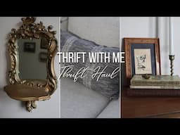 Thrift With Me + Home Decor Thrift Haul | 4 Thrift Store Haul | Relaxing Thrift Vlog