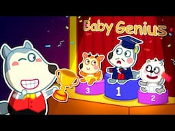 My Dad Turned Into a Baby Genius?! Wolfoo Learn Good Behavior And Honesty 🤩Wolfoo Kids Cartoon