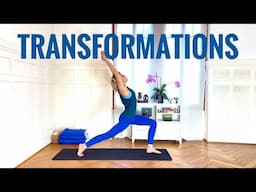 Transformations | 59 min | Intermediate Level | Cat de Rham | Online Yoga Teaching