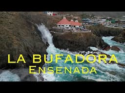 La Bufadora, Ensenada. Aerial Video.