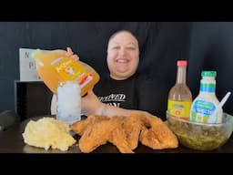 Fried Chicken Mukbang