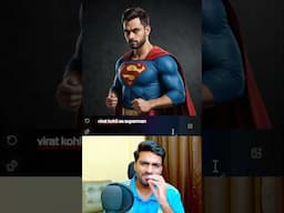 VIRAT KOHLI as SUPERMAN using Ai 😱 #shorts #viratkohli