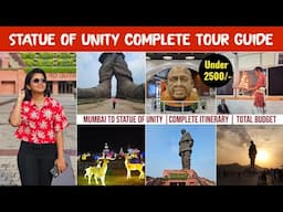 Statue of Unity Tour | Complete Itinerary | How to Reach Statue of Unity | Gujarat Tourist places