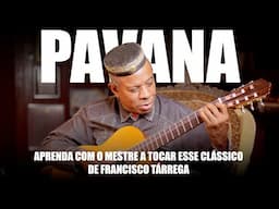 MESTRE ROBSON MIGUEL ENSINA ARRANJO INCRÍVEL DE PAVANA - FRANCISCO TÁRREGA