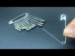 12 Useful Life Hacks With Safety Pins | Secrets Of Safety Pins You Didn’t Know!