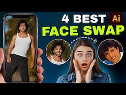 4 best free face swap ai । how to make face swap video । best face swap ai । free face swap ai tool