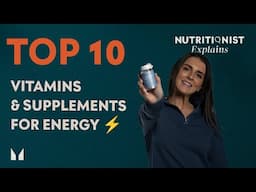 TOP 10 BEST VITAMINS & SUPPLEMENTS FOR ENERGY | Myprotein