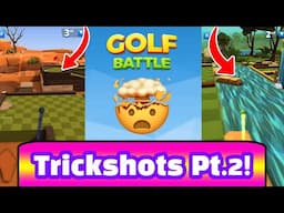 PART 2: ULTIMATE TRICKSHOT COMPILATION! | GOLF BATTLE