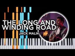 The Long and Winding Road - Jack Malik (Piano Tutorial)