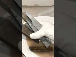 Black slate items #asmr #oddlysatisfying #slatecruncher #silverplaybutton #satisfying #youtubeawards