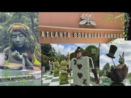 The Atlanta Botanical Garden, Earth Goddess and Alice’s Wonderland Visual Tour Experience