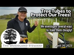 Tree Tubes to Protect Our Trees!- April 29, 2023