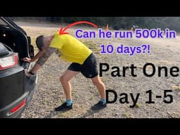 Running 10 ULTRA MARATHONS In 10 DAYS! 😳| Can He Do It?!