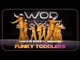 FUNKY TODDLERS | 3rd Place Junior Team Division | World of Dance Eindhoven 2024 | #WODEIN24