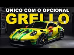 O OPCIONAL de 130 MIL REAIS que MUDA o 911 GT3 RS! ÚNICO do BRASIL com esse opcional!