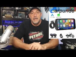 Carpuride Motorcycle Carplay  w603+ Unbox, Install and Review  ANDRIOD, APPLE