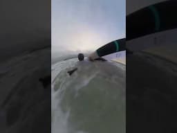 Wingfoiling Surfing Crash, Peru Pacasmayo #wingfoiling #wingfoil #shorts