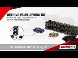 COMP Cams® Beehive™ Valve Spring Kit for GM Vortec Hydraulic Flat Tappets