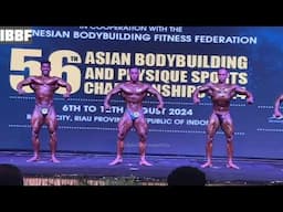 70kg Asia Bodybuilding competition 2024