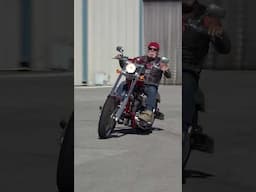 RIPPING Paul Sr's INSANE chopper in the OCC Roadhouse parking lot - Orange County Choppers