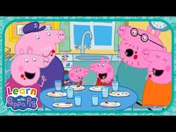 Learn About Families With Peppa Pig 👩‍👩‍👧‍👦 Educational Videos for Kids 📚 Learn With Peppa Pig |