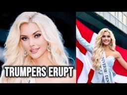 MAGA Supporters LOSE IT Over Miss Universe Winner With Insane Trump Stunt