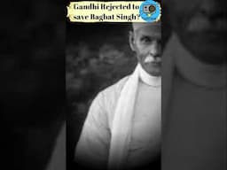 Why Gandhi Rejected to Save Bhagat Singh?