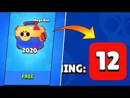 INSANE! 12 ITEMS FROM NEW MEGA BOXES! BRAWL STARS UPDATE