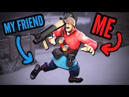 TF2, but two people control the same character