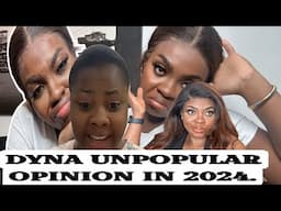 Dyna Ekwueme Unpopular opinion in 2024. What is the reasoning for this?