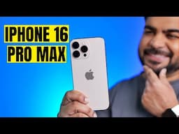 iPhone 16 Pro Max | 3 Weeks Later | Best iPhone Ever | Long Term Review in Hindi | Best iPhone 2024