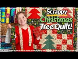 A SCRAPPY Twist to a 3-Yard Quilt! | What Quilting Taught Me