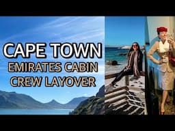 30 HOUR LAYOVER IN CAPE TOWN, SOUTH AFRICA | TRAVEL VLOG | Emirates Cabin Crew Flight Attendant Vlog