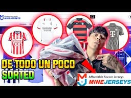 MEGA UNBOXING! Jerseys de Chivas Bayern Munich AC Milan y Alemania de MINEJERSEYS Camisetas de CHINA