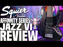 Squier Affinity Series Jazz Bass VI - 6 String Jazz Bass from Fender?! YUP! - LowEndLobster Reviews