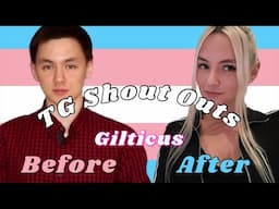 Transgender Shout Outs #0095 🏳️‍⚧️ Gilticus HRT Male To Female Transition Timeline  #mtf