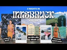 INNSBRUCK: 3 Nights - hiking, panoramic views, swarovski kristallwelten