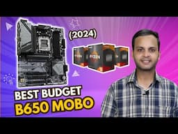 Best Budget B650 Motherboard For Ryzen CPU 2024 | Gigabyte B650 Eagle AX Motherboard