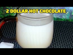 How To Make 2 💵 Worthy Hot Chocolate Drink Recipe / white chocolate hot Drink