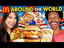 Americans Try International McDonald's Breakfasts! (Australia, Mexico, Egypt)