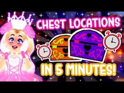 *EASY* Chest Location Guide in 5 Minutes! Royale High Halloween Update Outside Chest Locations 2023