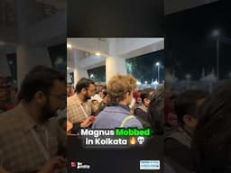 Magnus Carlsen MOBBED in Kolkata ☠️🔥 #magnuscarlsen #chess