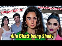 ALIA BHATT MANIPULATED KATRINA KAIF BY PRETENDING TO BE HER FRIEND