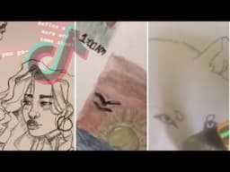 Tik Tok Drawing Tutorials #3