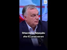 Orban invites Netanyahu after ICC arrest warrant