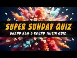 Get Ready For A Super Sunday With This BRAND New Quiz!