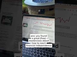 my new free masterclass on reaching FI